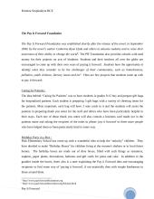 Pay it forward 6 puslapis