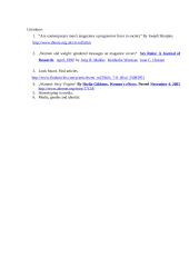 Stereotyping of male and female identities in magazines 4 puslapis