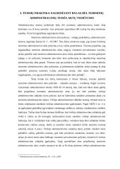 Administracinis reglamentavimas kaip viešojo valdymo sritis 11 puslapis