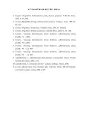 Administracinis reglamentavimas kaip viešojo valdymo sritis 16 puslapis