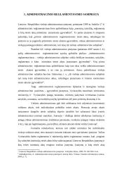 Administracinis reglamentavimas kaip viešojo valdymo sritis 3 puslapis