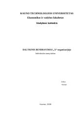 Dalykinis bendravimas: banko organizacija
