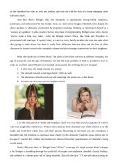 What parallels are there between the two films and their heroines: Pride and Prejudice vs. Bridget Jones’s Diary 5 puslapis