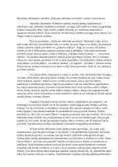 M. Martinaitis "Nežinomo dailininko paveikslas"
