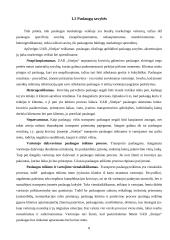 Marketingo komplekso vertinimas: krovinių pervežimas UAB "Sinėjas" 8 puslapis