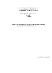 Mokomosios praktikos ataskaita: finansinės veiklos organizavimas UAB "Vaidva"