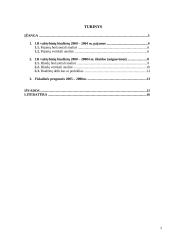 2000 – 2004 metų valstybės biudžetų analizė 2 puslapis