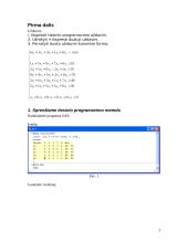 Optimizavimo metodų uždavinys 2 puslapis