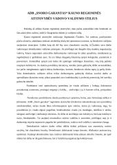 Praktikos ataskaita: draudimo kompanija ADB "Snoro garantas" 9 puslapis