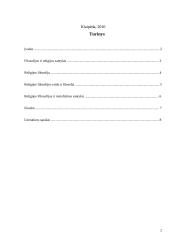 Filosofijos bei religijos santykis 2 puslapis