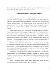 Filosofijos bei religijos santykis 7 puslapis