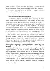 Nelegalios migracijos grėsmės bei jų prevencija 7 puslapis