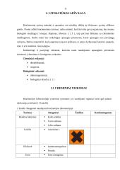 Biochemijos laboratorijos darbuotojų sveikatą įtakojančių cheminių ir biologinių veiksnių tyrimas 11 puslapis