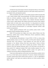 Migruojančių per Lietuvą paukščių rūšių (rudenio srauto) spontaninio mutabilumo tyrimai 17 puslapis