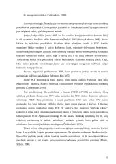 Migruojančių per Lietuvą paukščių rūšių (rudenio srauto) spontaninio mutabilumo tyrimai 17 puslapis