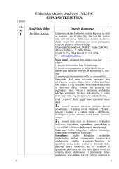 Įmonės charakteristika ir veiklos dokumentai: žaislų gamyba UAB "Vespa" 5 puslapis