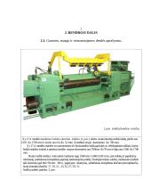 Medienos lukšto skutimo staklių Лy 17 – 4 dešiniojo suklio galvutės vidinio suklio  remonto technologijos procesas 6 puslapis