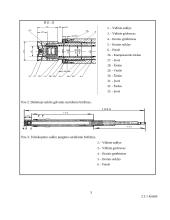 Medienos lukšto skutimo staklių Лy 17 – 4 dešiniojo suklio galvutės vidinio suklio  remonto technologijos procesas 9 puslapis