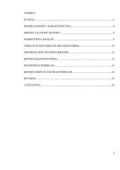 Pažintinės praktikos ataskaita: logistikos ir transporto paslaugos UAB "Magnus Logistics" 2 puslapis