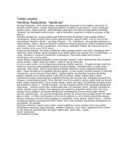 H. Radauskas "Apolonas"