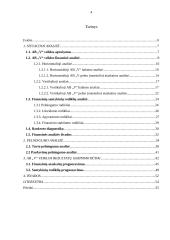 Įmonės tolimesnės veiklos galimybių tyrimas 4 puslapis