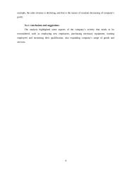 Ūkinės finansinės veiklos efektyvumo didinimas autopaslaugų įmonėje: "Ratas" 4 puslapis