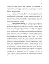 Adomo Mickevičiaus jaunystė, pirmieji kūriniai ir gyvenimas Lietuvoje 4 puslapis