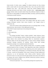 Kainos įtaka turizmo agentūros paslaugoms 8 puslapis