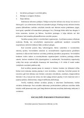 Socialinės paramos priemonės, taikomos Lietuvoje 6 puslapis