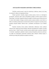Socialinės paramos priemonės, taikomos Lietuvoje 8 puslapis