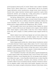 Lietuvos muitinės veiklos administravimas stiprinant nacionalinį saugumą 11 puslapis