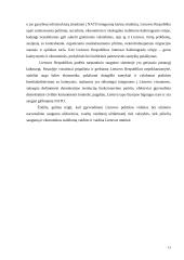 Lietuvos muitinės veiklos administravimas stiprinant nacionalinį saugumą 12 puslapis