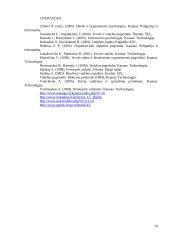 Psichologinis klimatas organizacijoje ir jo gerinimo būdai 20 puslapis