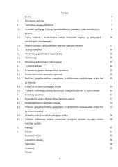 Socialinių pedagogų bendradarbiavimas su rizikos šeimomis, mažinant vaikų nusikalstamumą 4 puslapis