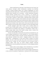 Socialinių pedagogų bendradarbiavimas su rizikos šeimomis, mažinant vaikų nusikalstamumą 5 puslapis