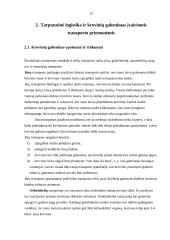 Transporto grandinių logistinio aprūpinimo plėtojimas 13 puslapis