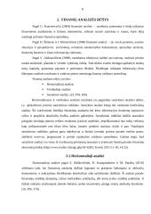 Horizontalioji bei vertikalioji analizė, jos rezultatų vertinimas bei pateikimas 8 puslapis