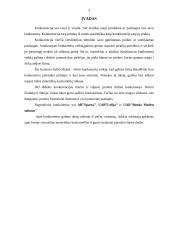 Konkurentų rinkos tyrimas 3 puslapis