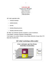 Konkurentų rinkos tyrimas 7 puslapis