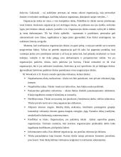 Veiksniai lemiantys organizacijos vidinę ir išorinę aplinką 3 puslapis