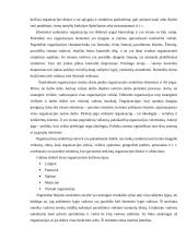 Veiksniai lemiantys organizacijos vidinę ir išorinę aplinką 8 puslapis