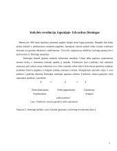 E. Demingo pasiūlytų 14 vadybos punktų svarba įgyvendinant visuotinę kokybės vadybą organizacijoje 5 puslapis