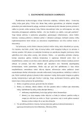 Ekonominės rizikos analizė ir valdymas: UAB "Alita" 3 puslapis