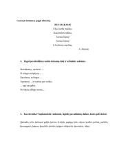 Garso "B" įtvirtinimas žodžiuose, rišlioje kalboje 5 puslapis