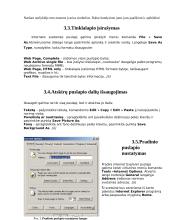 Informacijos paieška naudojantis Internet Explorer 11 puslapis