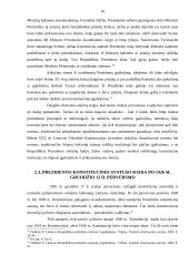 Lietuvos Respublikos Prezidento konstitucinis statusas, jį apibūdinantys elementai 14 puslapis