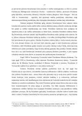 Lietuvos Respublikos Prezidento konstitucinis statusas, jį apibūdinantys elementai 15 puslapis