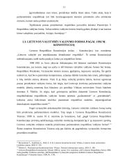 Lietuvos Respublikos Prezidento konstitucinis statusas, jį apibūdinantys elementai 9 puslapis