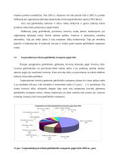 Tarptautinių pervežimų sausumos transportu Lietuvoje analizė 13 puslapis