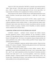 Tarptautinių pervežimų sausumos transportu Lietuvoje analizė 10 puslapis